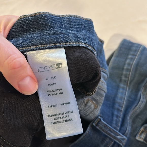 Joe’s Jeans Isaiah Slim Fit Straight Jeans men’s size 36 - Picture 4 of 8